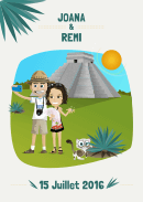 Faire-part de mariage - Remi et Joana -